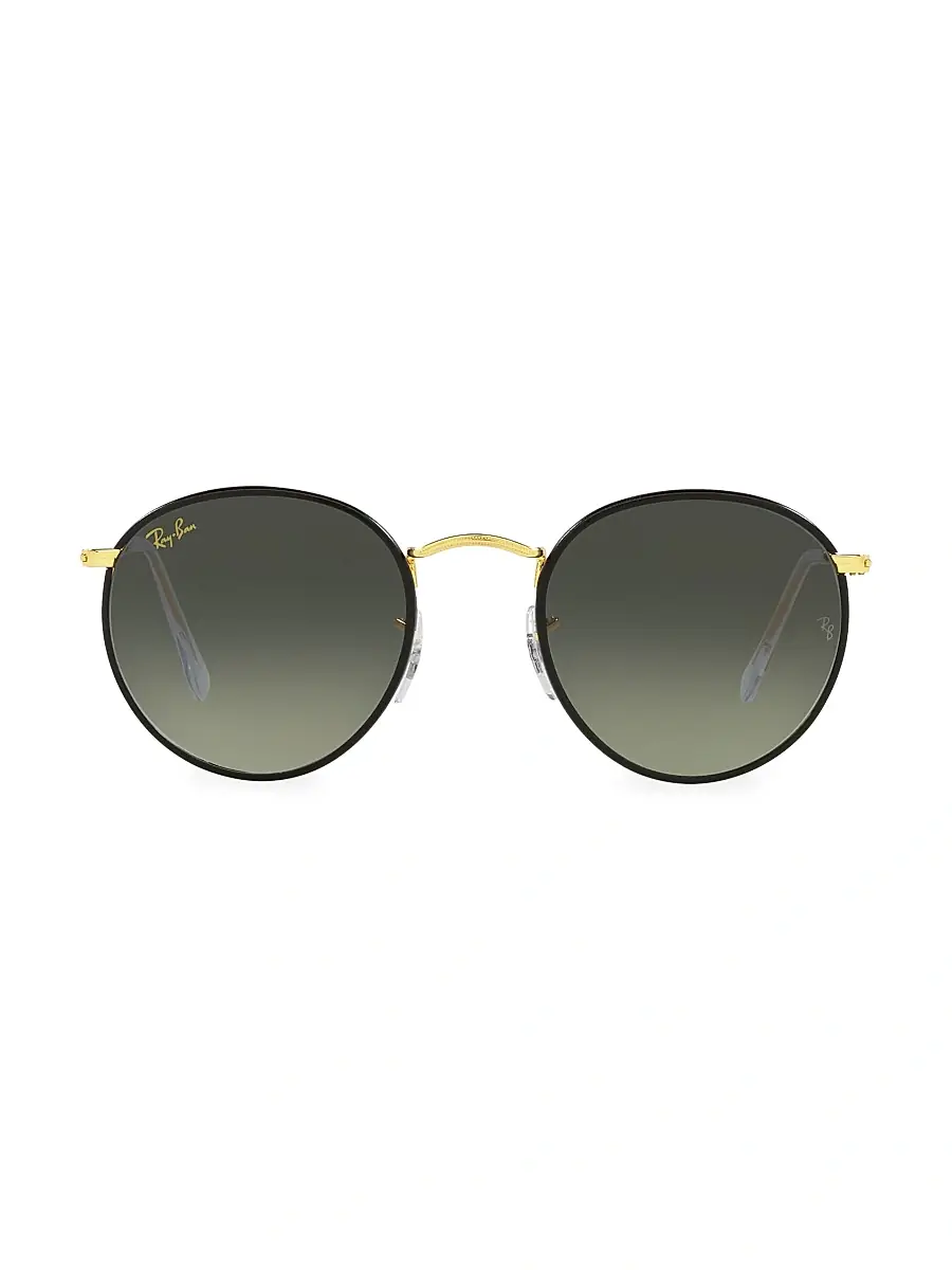 Ray-Ban Women's RB3447 Legend 50MM Round Sunglasses - Black | Image 1 Ray-Ban Women's RB3447 Legend 50MM Round Sunglasses - Black | Image 1