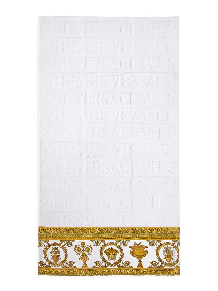 Versace Monogram Barocco 5-Piece Towel Set