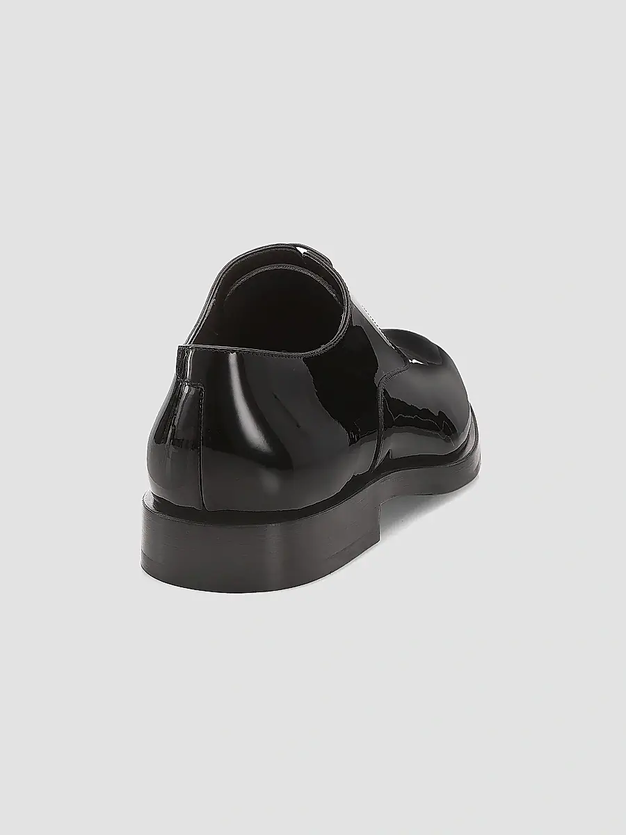 Brunello Cucinelli Men's Patent Leather Tuxedo Shoes | Thumbnail 3 Brunello Cucinelli Men's Patent Leather Tuxedo Shoes | Thumbnail 3