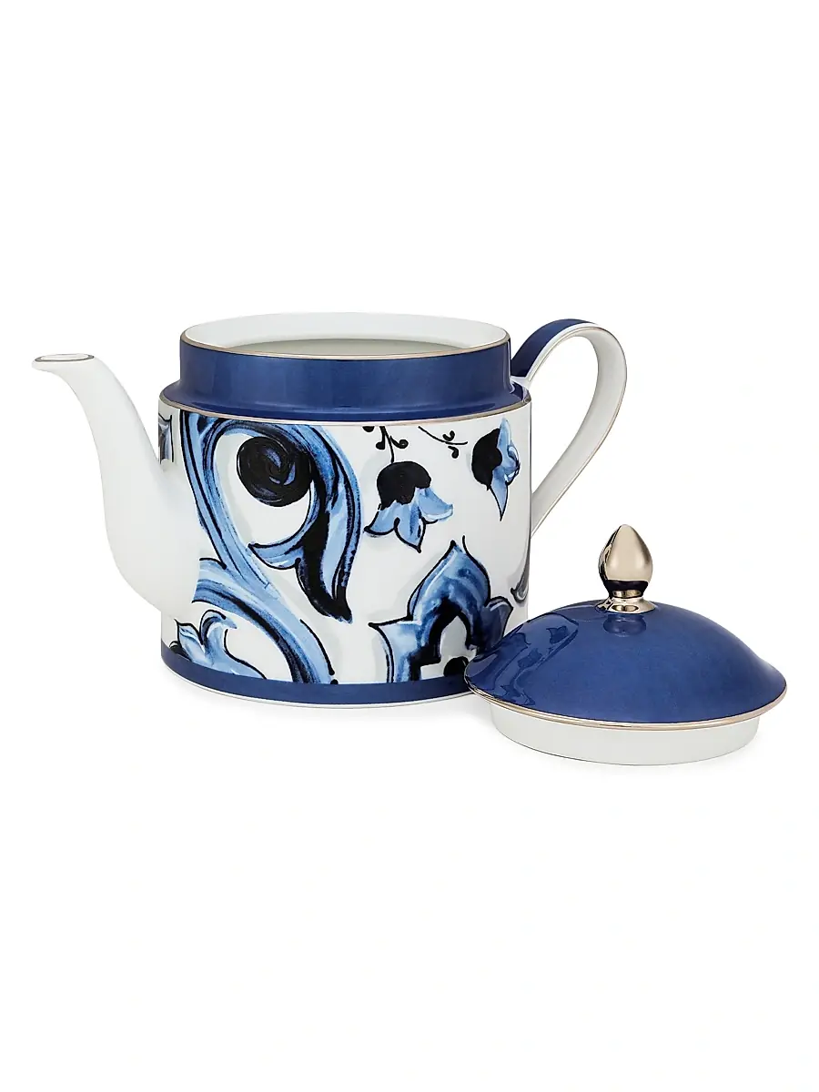 Dolce & Gabbana Blue Mediterraneo Teapot | Thumbnail 3 Dolce & Gabbana Blue Mediterraneo Teapot | Thumbnail 3