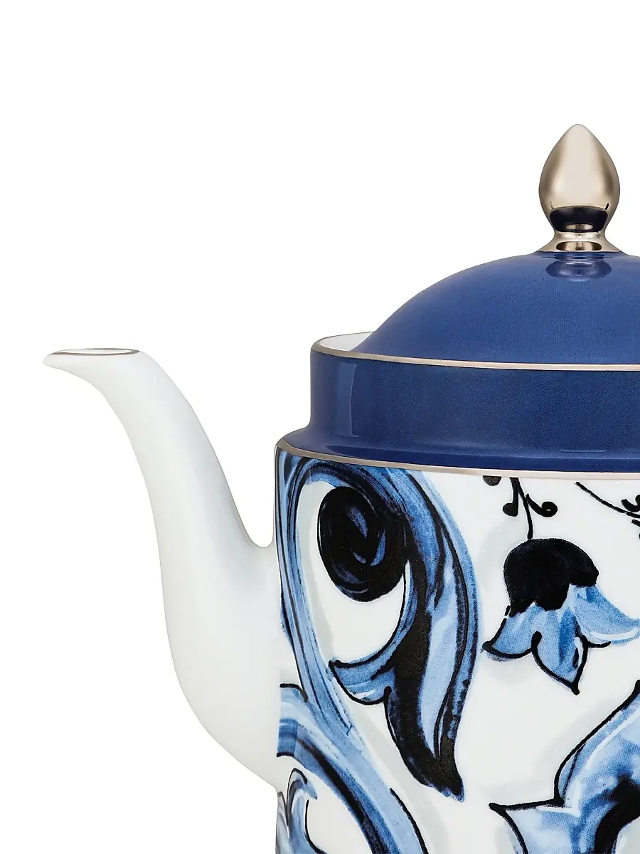 Dolce & Gabbana Blue Mediterraneo Teapot | Thumbnail 4 Dolce & Gabbana Blue Mediterraneo Teapot | Thumbnail 4