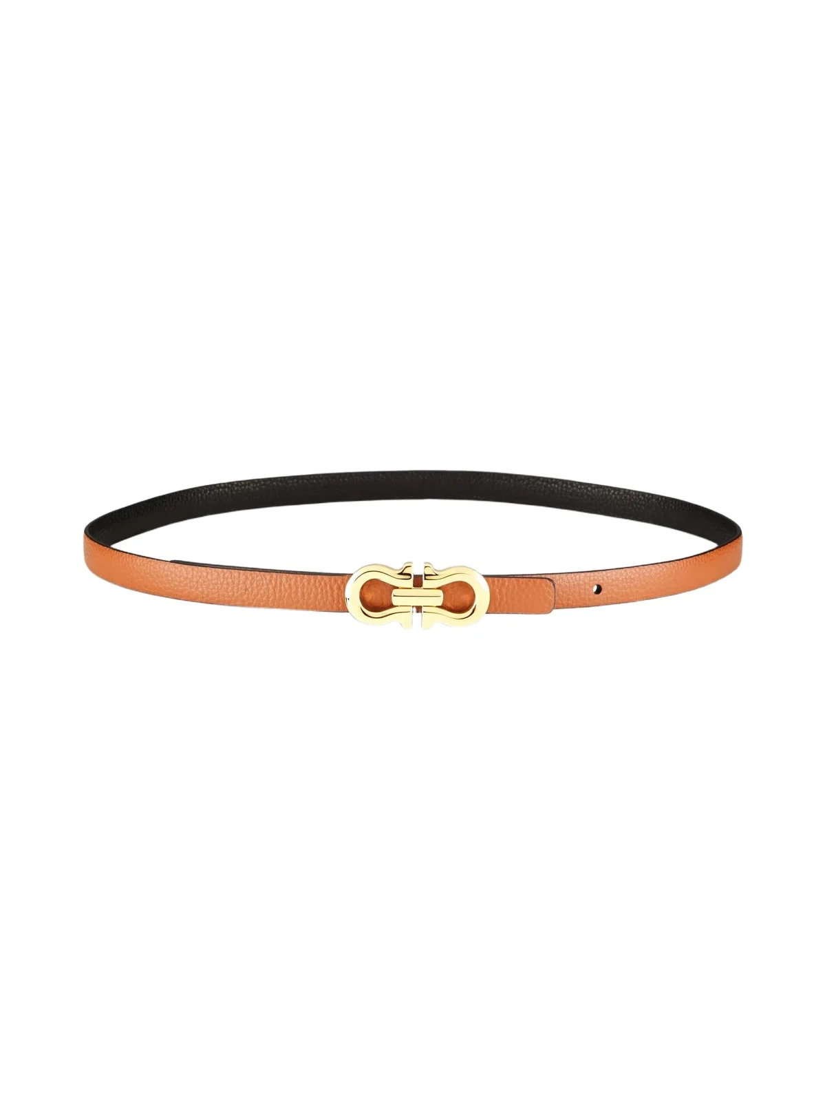 Women's Gancio Contour 15MM Leather Belt Women's Gancio Contour 15MM Leather Belt