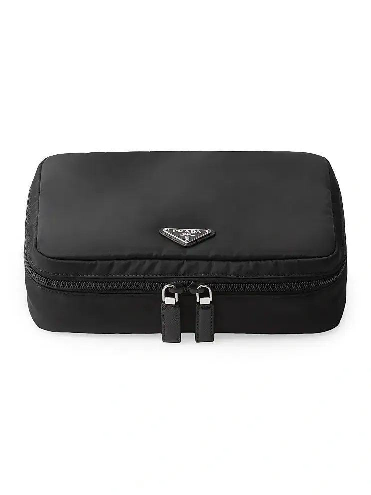 Prada Men's Medium Re-Nylon Zipper Pouch