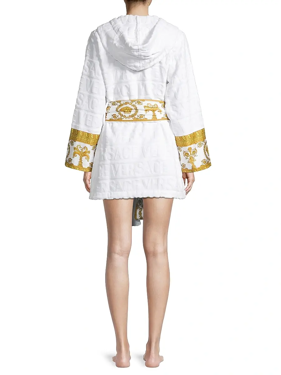 Versace Women's Barocco Wrap Robe | Thumbnail 5