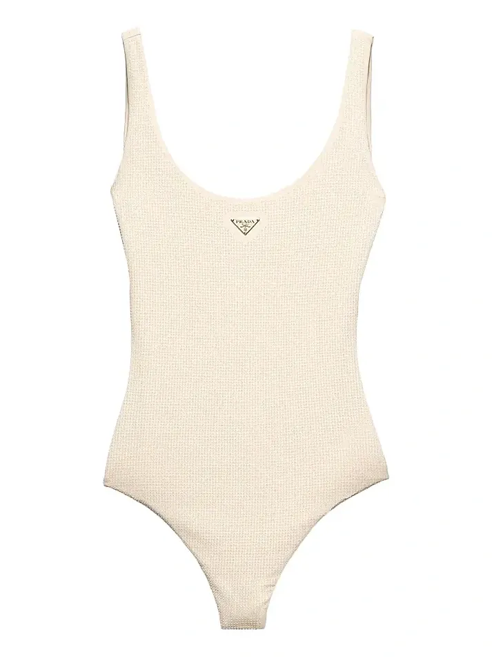 Women's Jersey One-Piece Swimsuit with Rhinestones - Pink Women's Jersey One-Piece Swimsuit with Rhinestones - Pink
