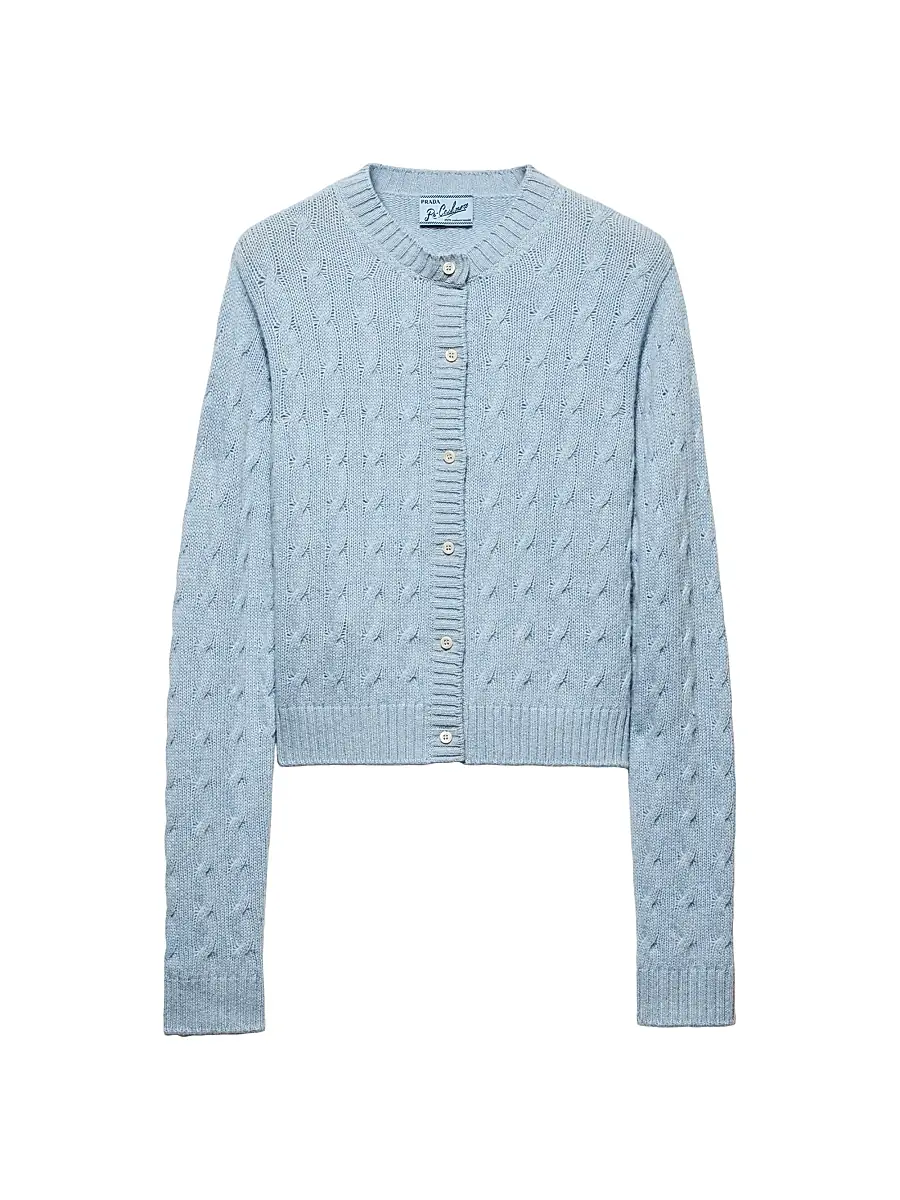 Women's Re-Cashmere Cardigan - Blue Women's Re-Cashmere Cardigan - Blue