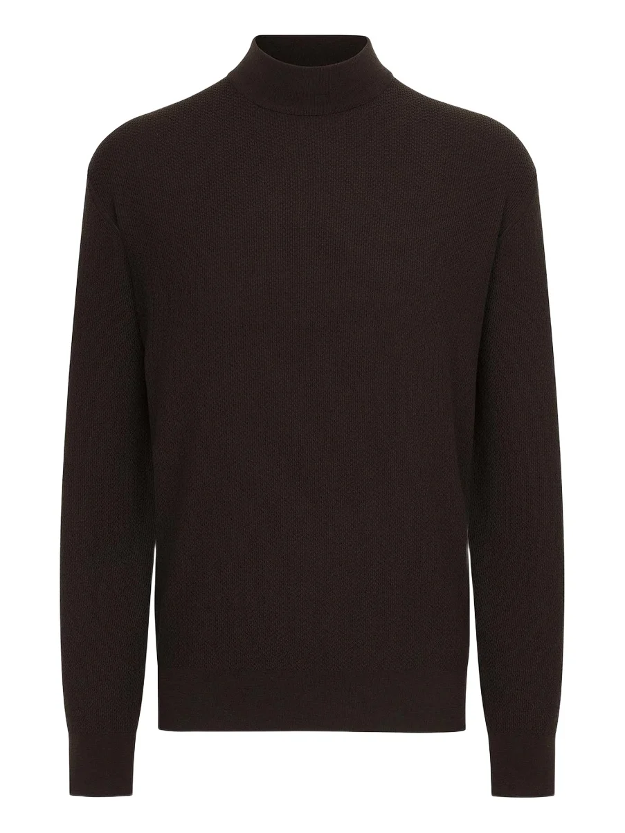 Men's Mock-Neck Sweater Men's Mock-Neck Sweater