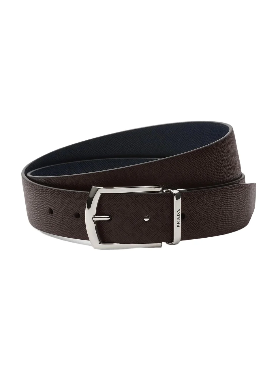 Men's Reversible Saffiano Leather Belt Men's Reversible Saffiano Leather Belt