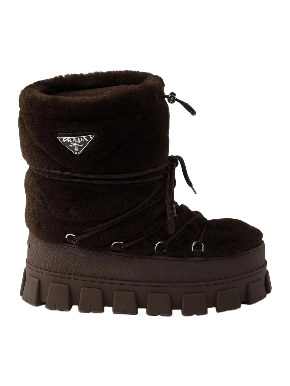 Women's Shearling Après Ski Booties