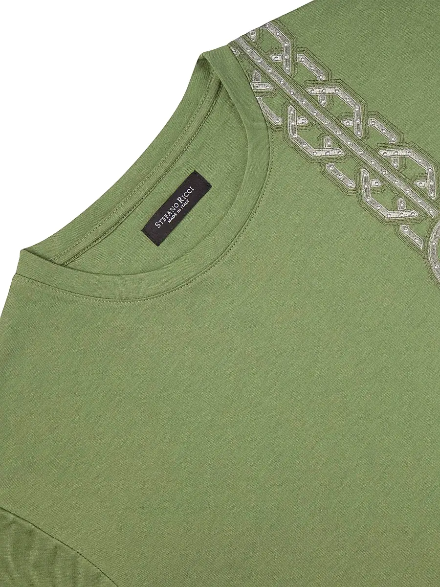 Stefano Ricci Men's T-Shirt | Thumbnail 5 Stefano Ricci Men's T-Shirt | Thumbnail 5