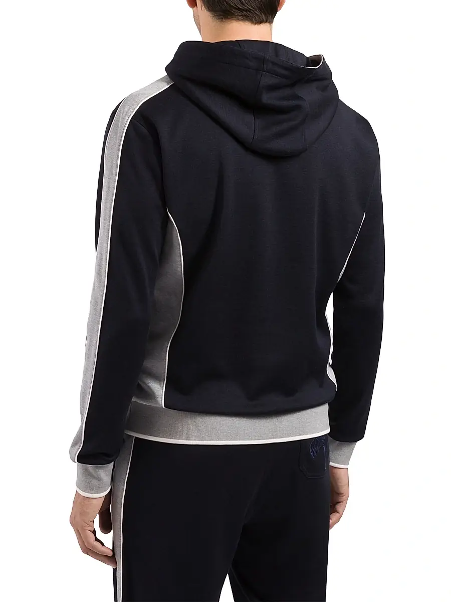 Stefano Ricci Men's Hooded Jogging Sweatshirt | Thumbnail 3