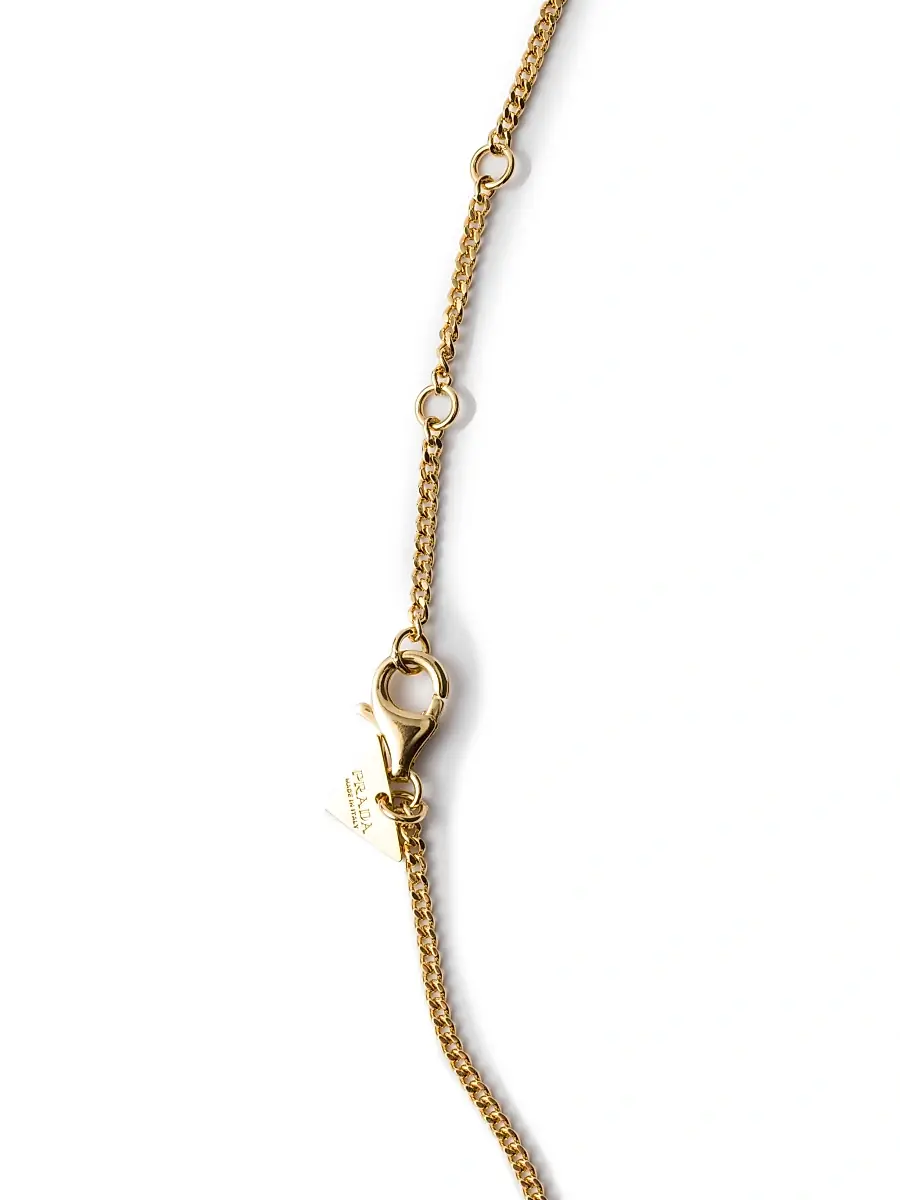 Prada Women's Metal Necklace | Thumbnail 3