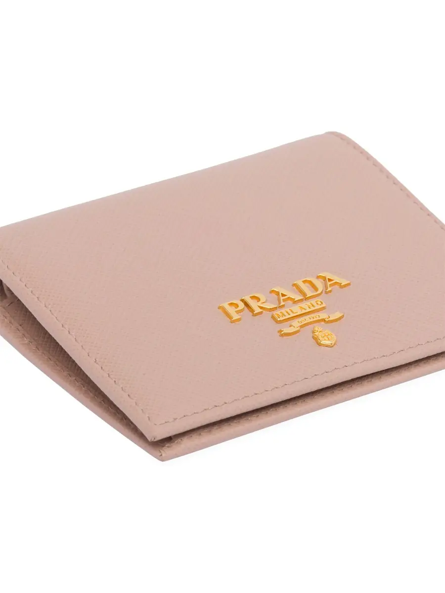 Prada Women's Saffiano Leather Wallet - Pink | Thumbnail 4