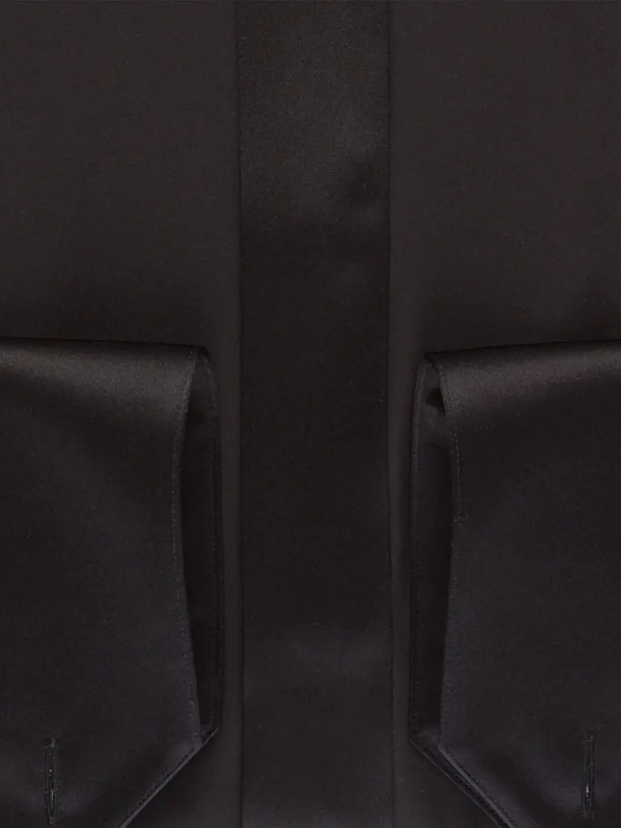Stefano Ricci Men's Tuxedo Shirt - Black | Thumbnail 3 Stefano Ricci Men's Tuxedo Shirt - Black | Thumbnail 3