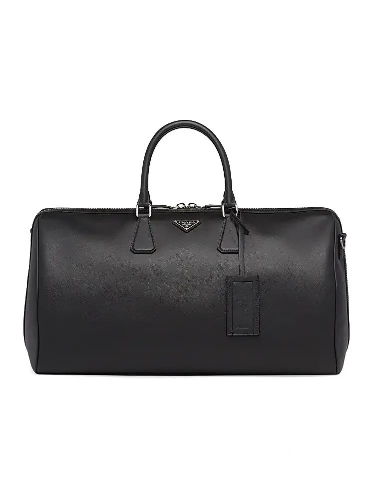 Men's Saffiano Leather Travel Bag Men's Saffiano Leather Travel Bag