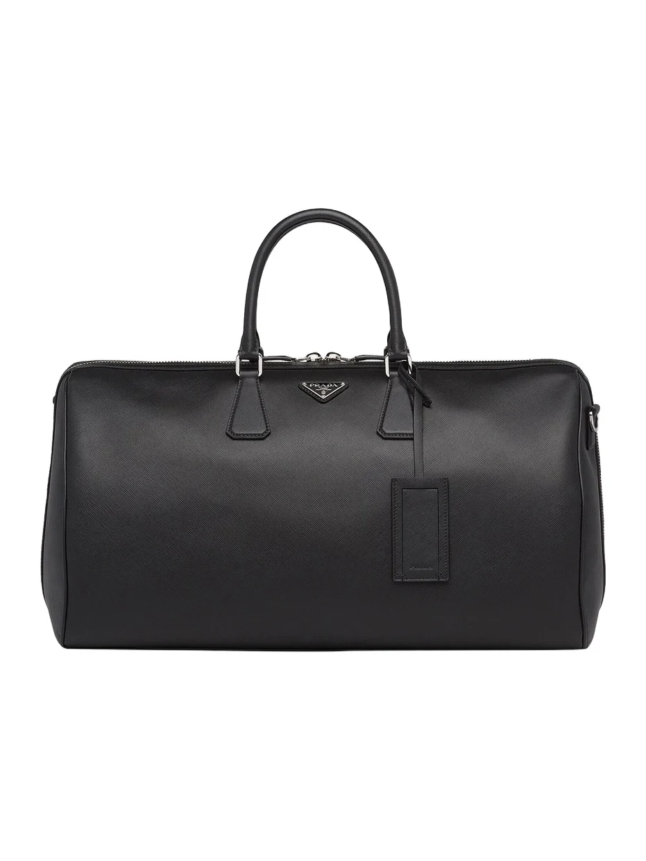 Men's Saffiano Leather Travel Bag Men's Saffiano Leather Travel Bag