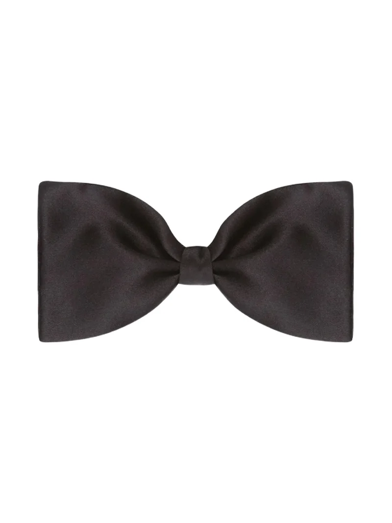 Men's Silk Self Bow-Tie