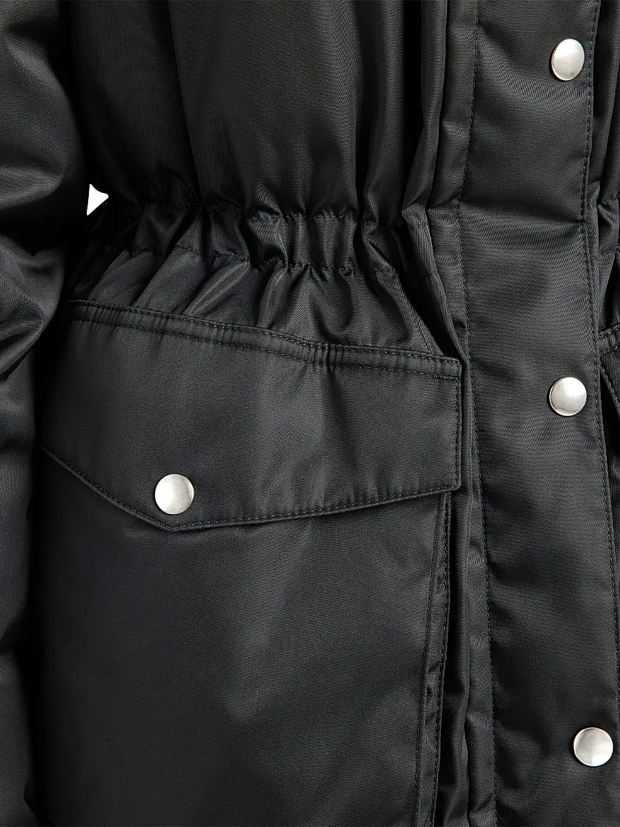 Prada Women's Nylon Down Jacket - Black | Thumbnail 6 Prada Women's Nylon Down Jacket - Black | Thumbnail 6