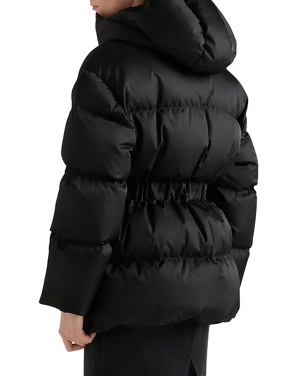 Prada Women's Re-Nylon Down Jacket - Black | Thumbnail 3