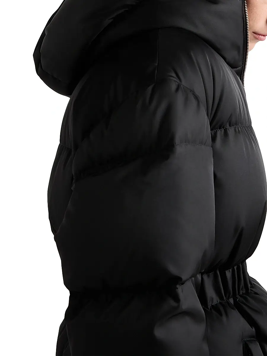 Prada Women's Re-Nylon Down Jacket - Black | Thumbnail 4