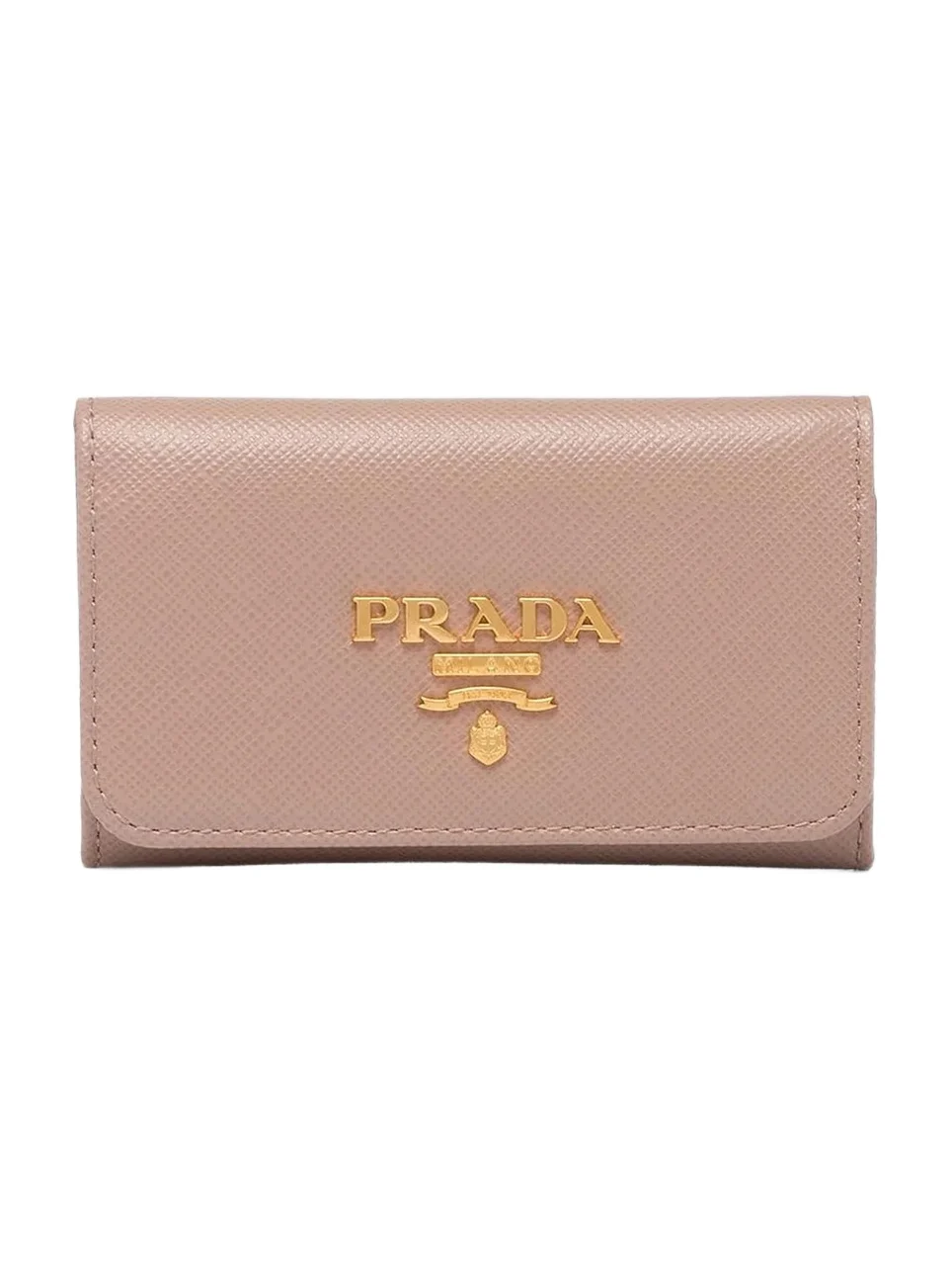 Women's Saffiano Leather Keychain