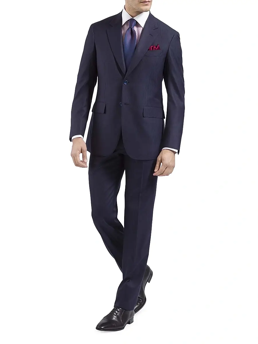 Stefano Ricci Men's Two-Button Fiesole Suit | Thumbnail 2 Stefano Ricci Men's Two-Button Fiesole Suit | Thumbnail 2