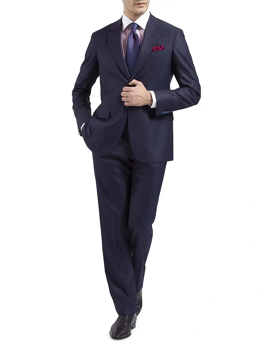 Stefano Ricci Men's Two-Button Fiesole Suit | Thumbnail 3 Stefano Ricci Men's Two-Button Fiesole Suit | Thumbnail 3