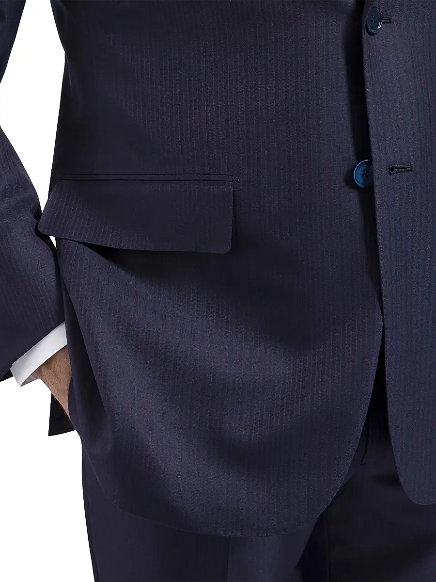 Stefano Ricci Men's Two-Button Fiesole Suit | Thumbnail 6 Stefano Ricci Men's Two-Button Fiesole Suit | Thumbnail 6