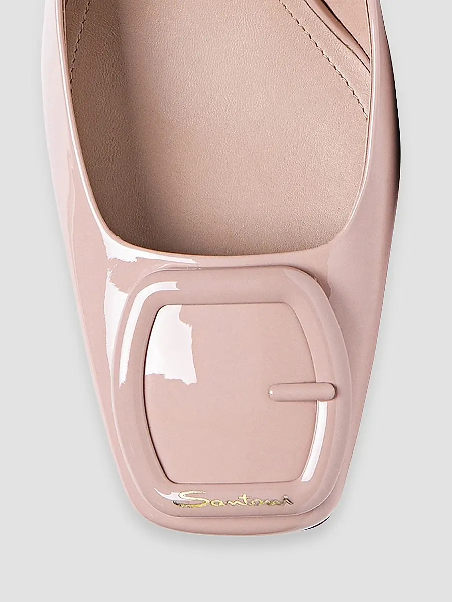 Santoni Women's 50MM Patent Leather Block-Heel Pumps | Thumbnail 4 Santoni Women's 50MM Patent Leather Block-Heel Pumps | Thumbnail 4