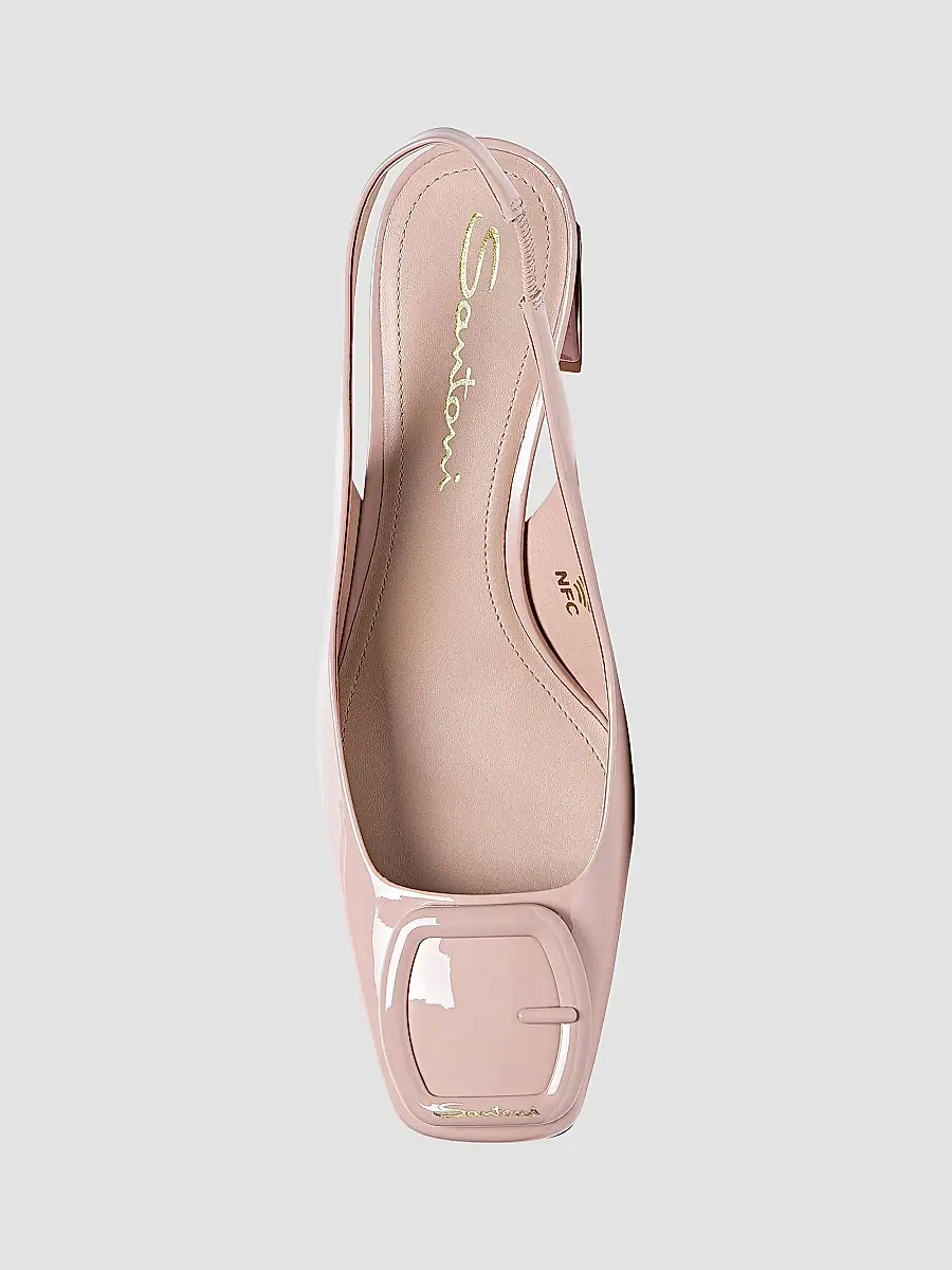 Santoni Women's 50MM Patent Leather Block-Heel Pumps | Thumbnail 5 Santoni Women's 50MM Patent Leather Block-Heel Pumps | Thumbnail 5
