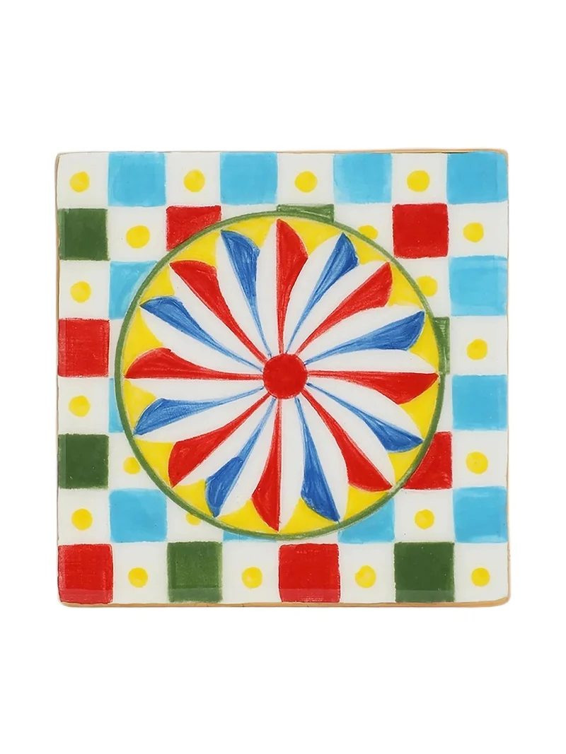 Dolce & Gabbana Carretto Ceramic Coaster