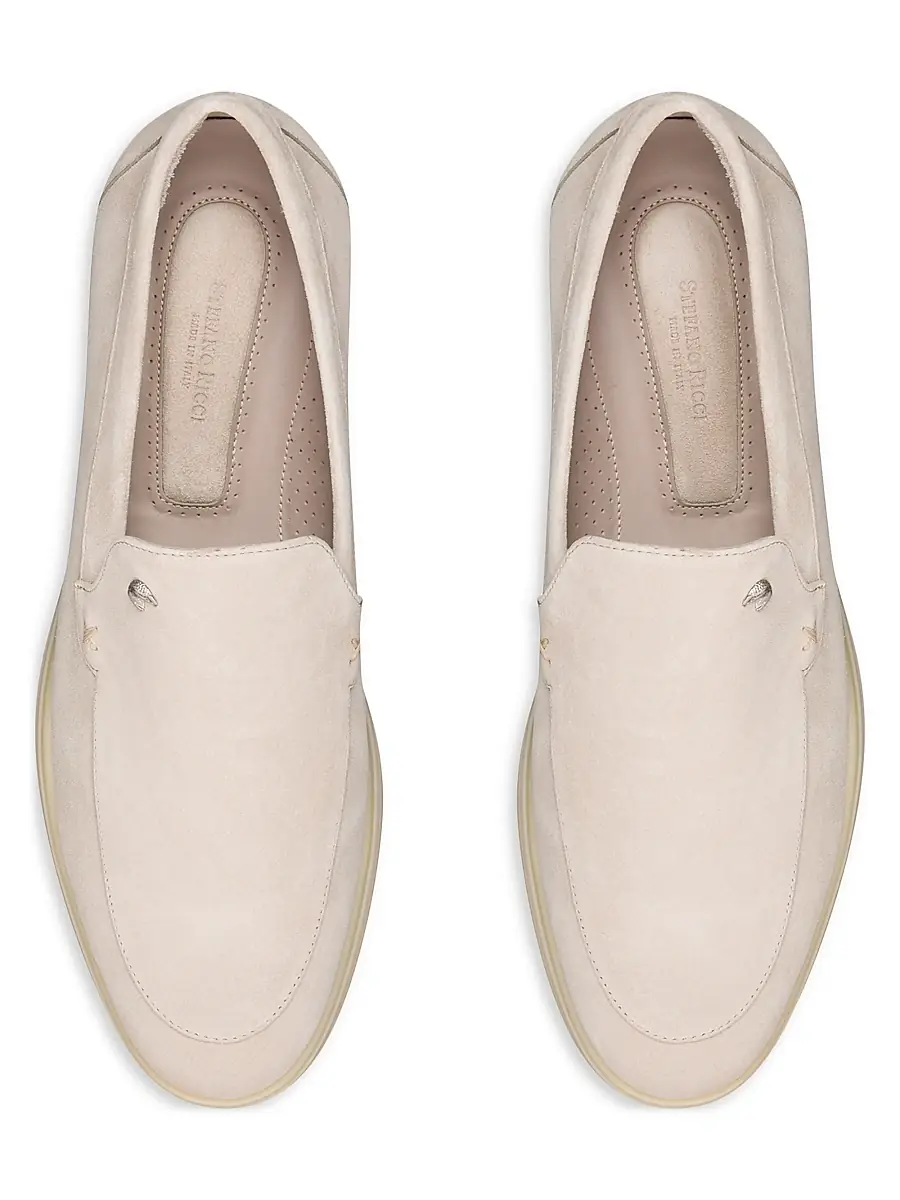 Stefano Ricci Men's Suede Loafers | Thumbnail 4 Stefano Ricci Men's Suede Loafers | Thumbnail 4
