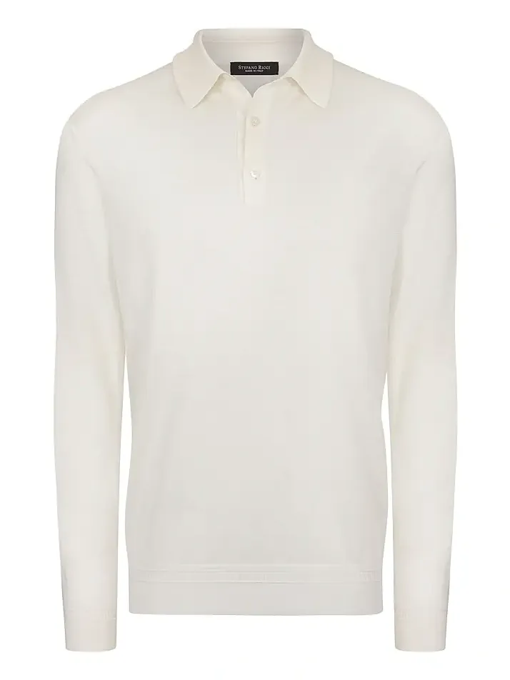 Stefano Ricci Men's Silk Three-Button Polo Shirt