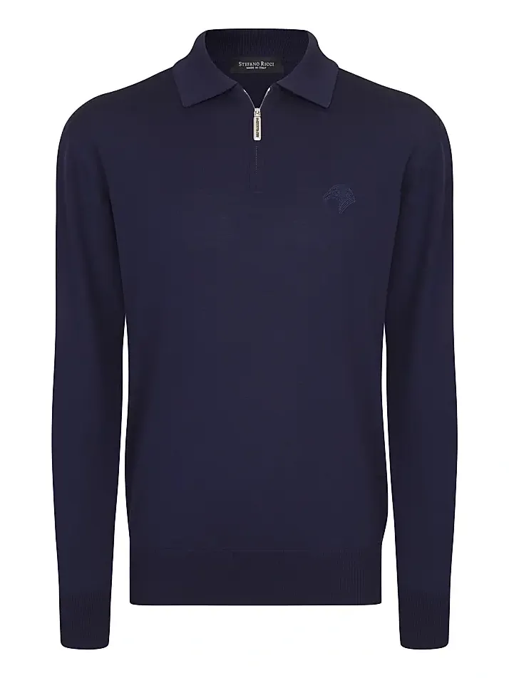 Men's Zip Polo Shirt Men's Zip Polo Shirt