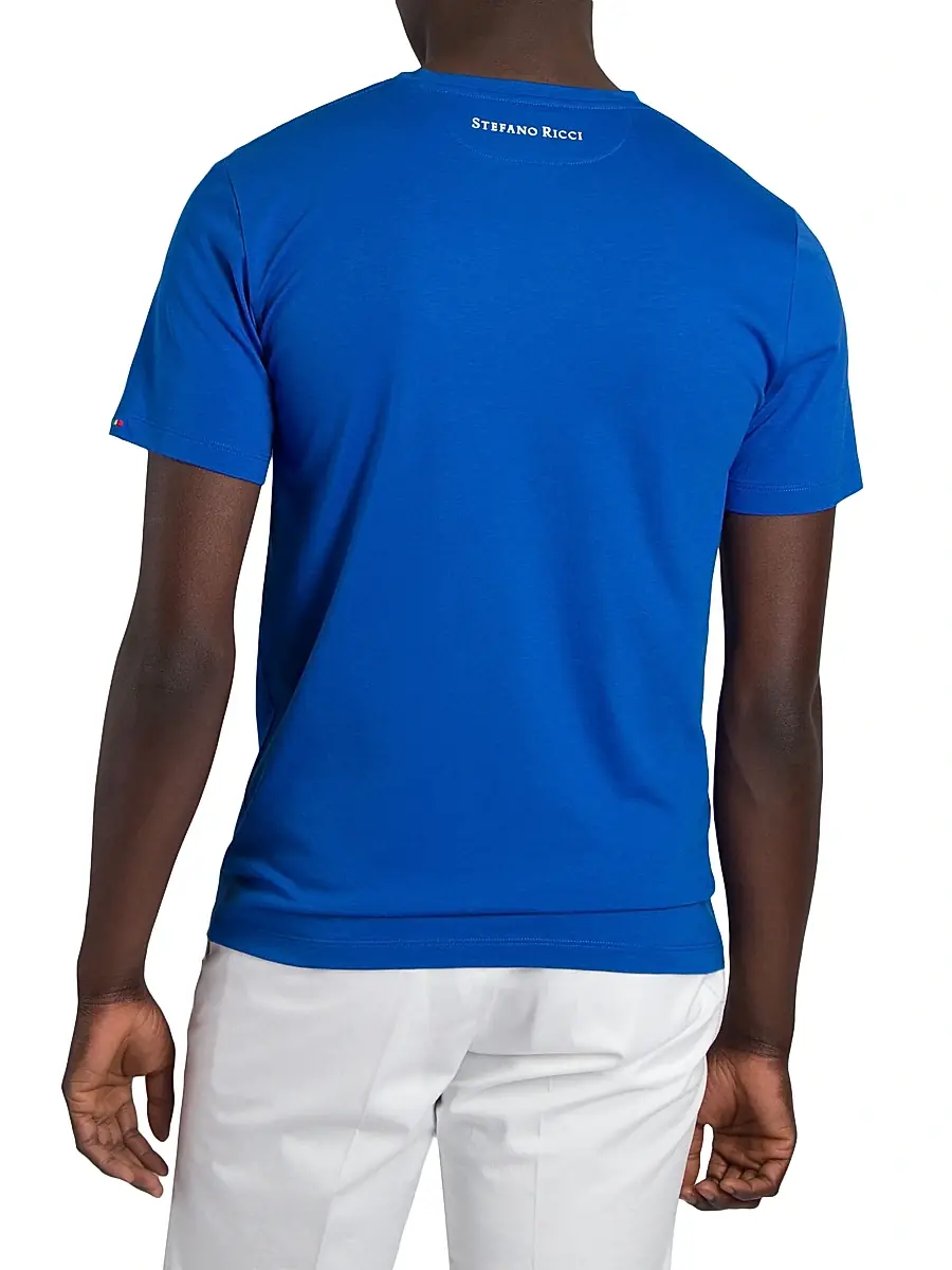 Stefano Ricci Men's Crewneck T-Shirt | Thumbnail 3