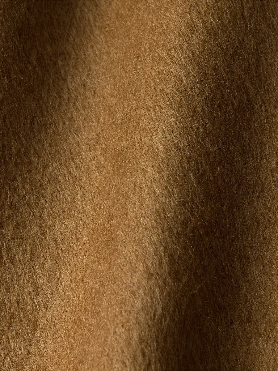 Prada Men's Silk and Cashmere Scarf - Brown | Thumbnail 2 Prada Men's Silk and Cashmere Scarf - Brown | Thumbnail 2