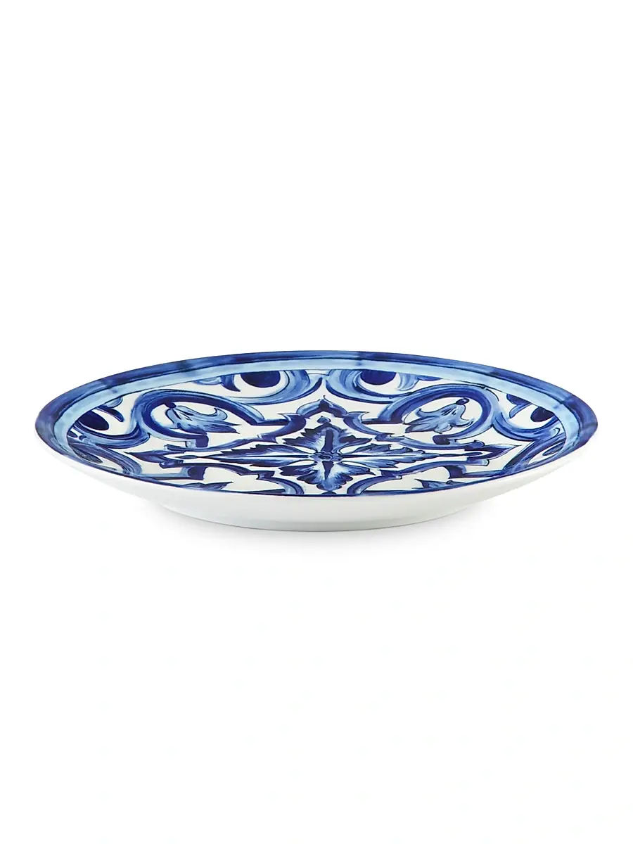 Dolce & Gabbana Blue Mediterraneo Stella 2-Piece Dessert Plate Set | Thumbnail 2