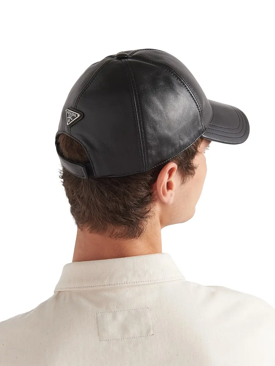 Men's Nappa Leather Baseball Cap Men's Nappa Leather Baseball Cap