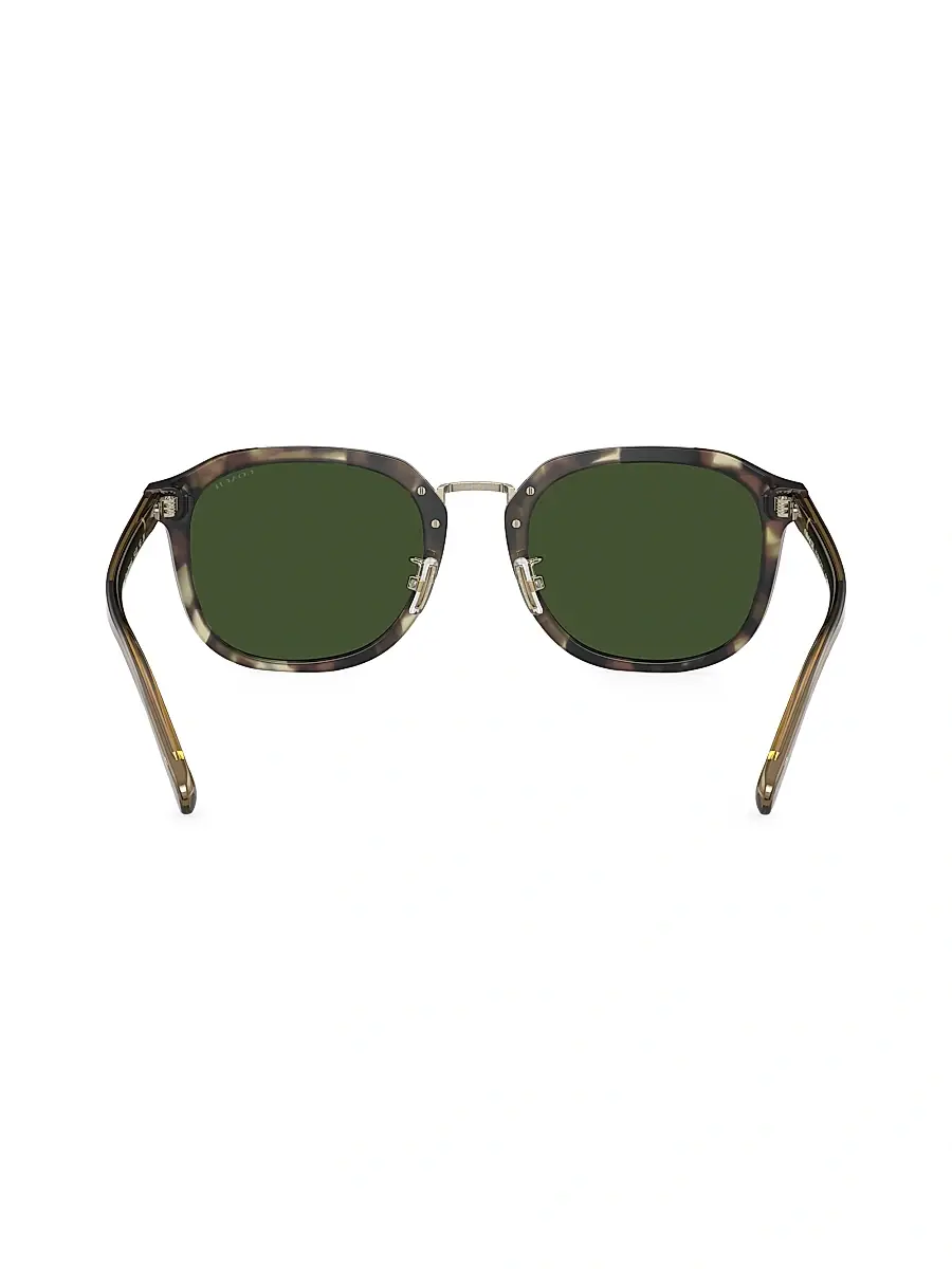 Coach Men's 54MM Round Sunglasses | Thumbnail 5 Coach Men's 54MM Round Sunglasses | Thumbnail 5