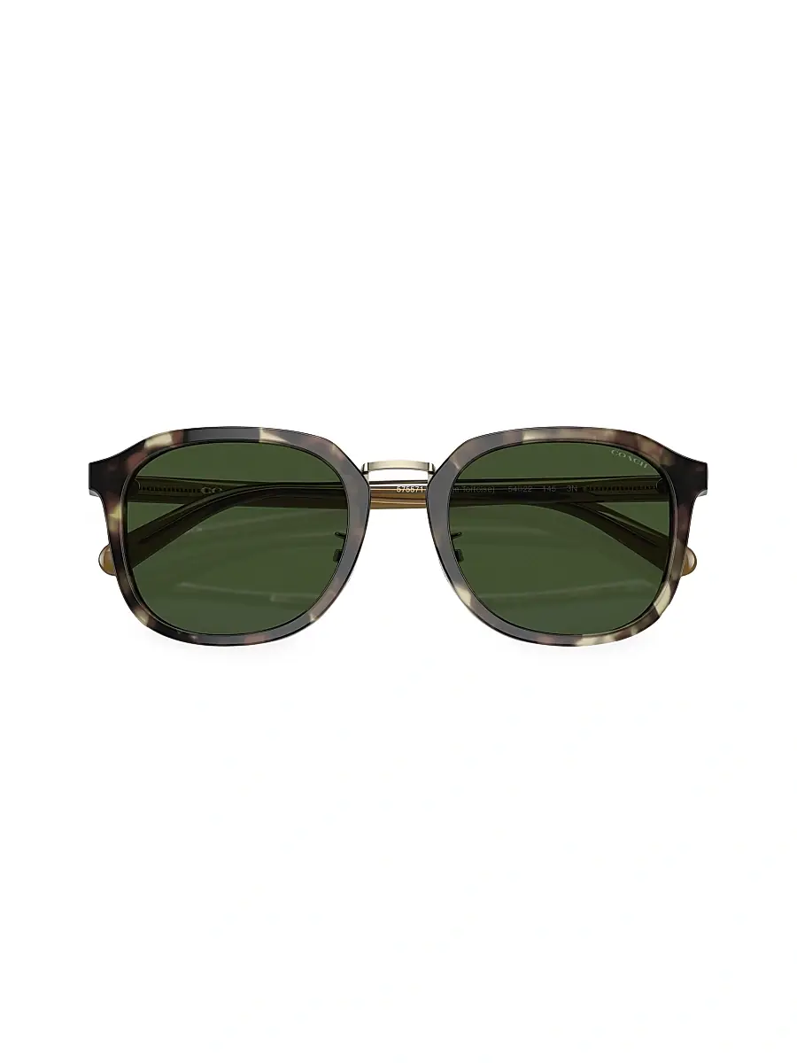 Coach Men's 54MM Round Sunglasses | Thumbnail 6 Coach Men's 54MM Round Sunglasses | Thumbnail 6
