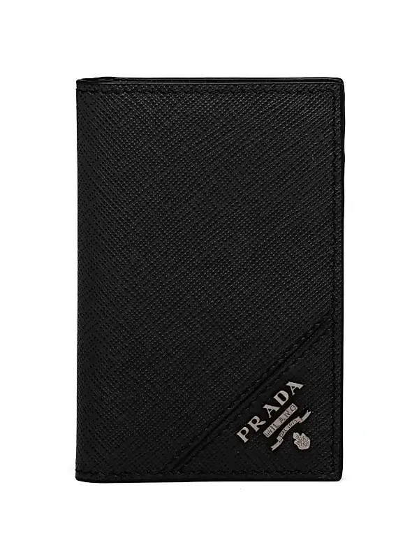 Men's Saffiano Leather Card Holder