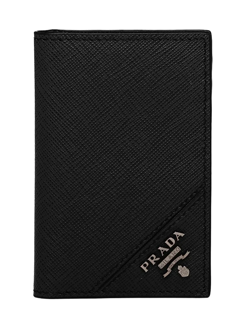 Men's Saffiano Leather Card Holder Men's Saffiano Leather Card Holder