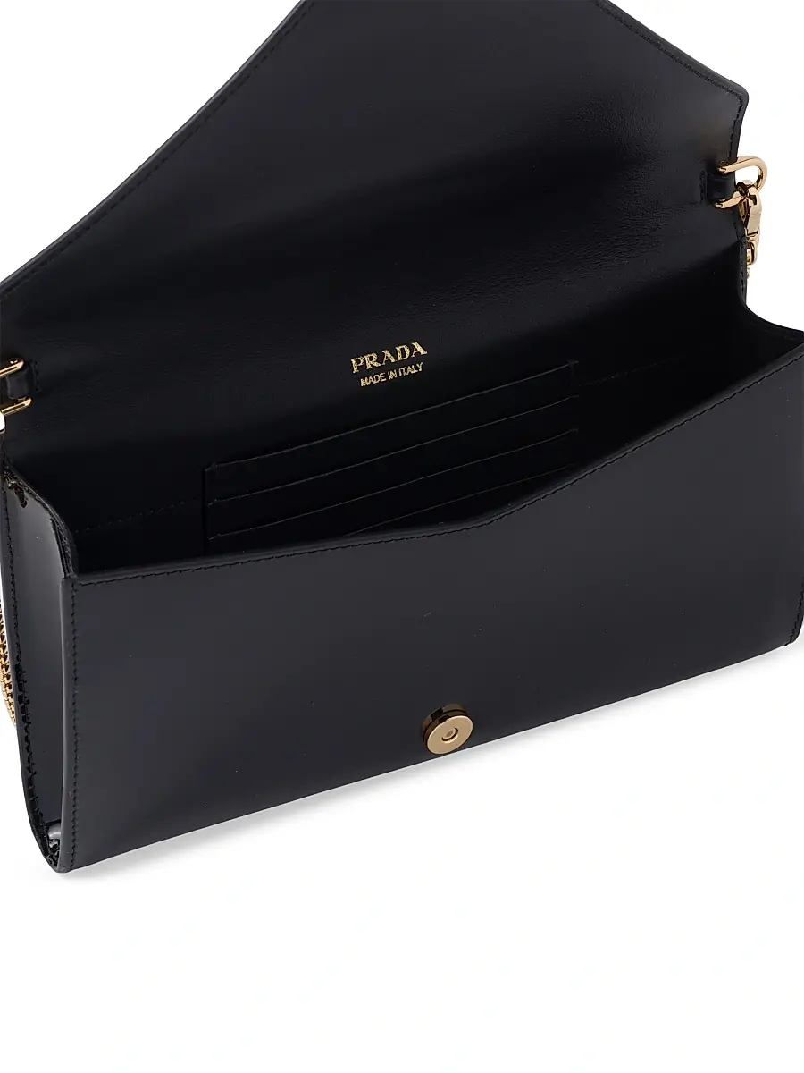 Prada Women's Patent Leather Mini-Bag - Black | Thumbnail 4 Prada Women's Patent Leather Mini-Bag - Black | Thumbnail 4