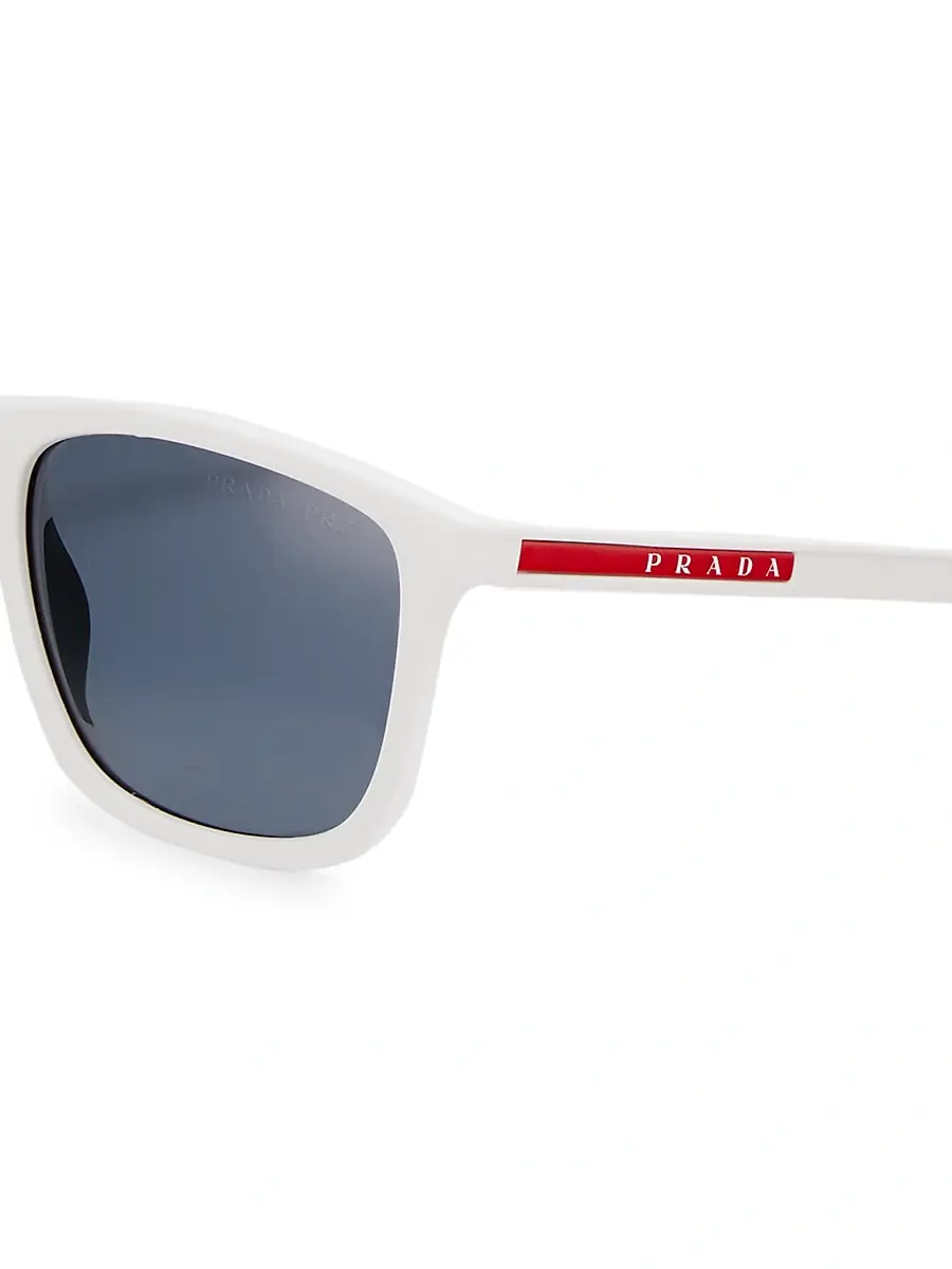 Prada Linea Rossa Men's PS 54MM Sunglasses - Polar Dark Grey | Thumbnail 3 Prada Linea Rossa Men's PS 54MM Sunglasses - Polar Dark Grey | Thumbnail 3