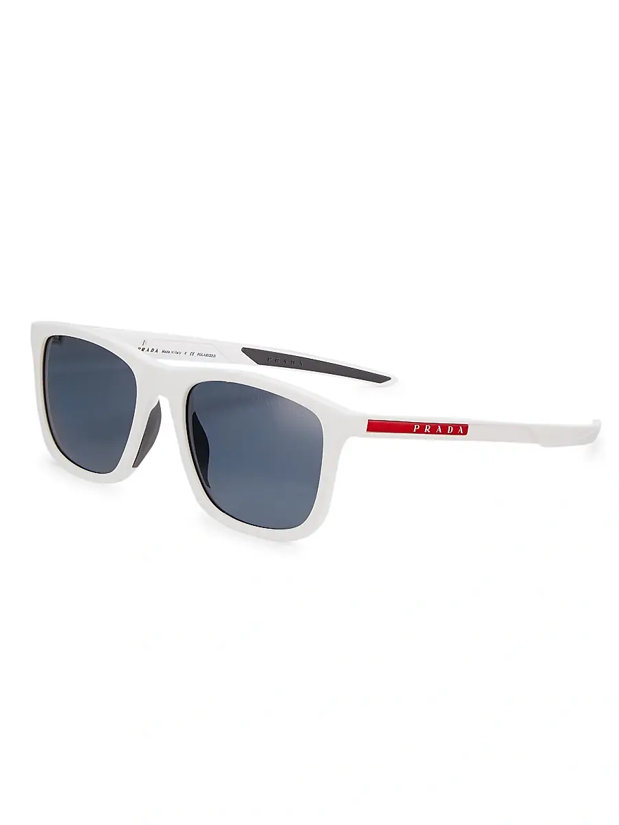 Men's PS 54MM Sunglasses - Polar Dark Grey Men's PS 54MM Sunglasses - Polar Dark Grey