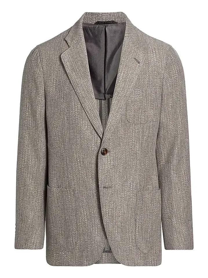 Giorgio Armani Men's Upton Textured Jaquard Jacket