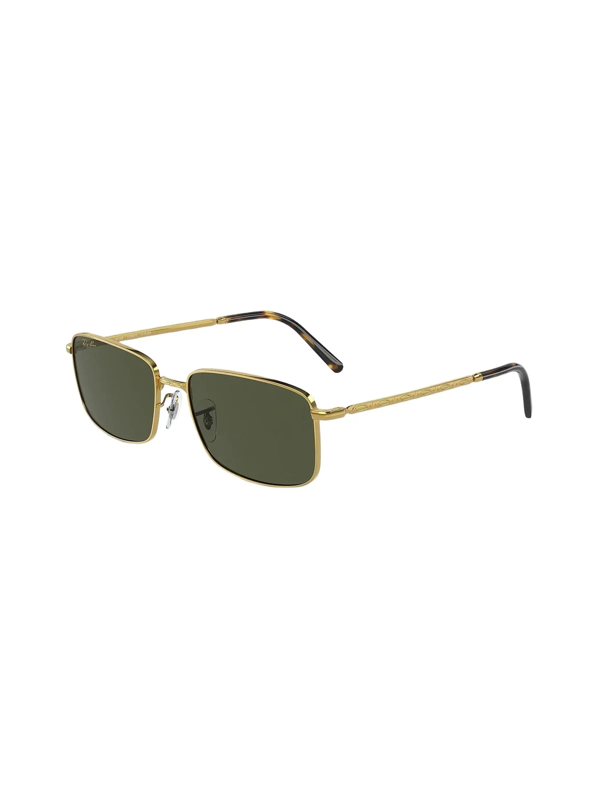 Ray-Ban Men's RB3717 60MM Metal Rectangular Sunglasses