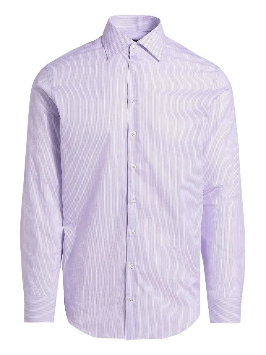 Men's Woven Stripe Cotton Shirt