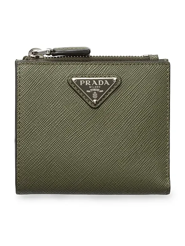 Prada Men's Small Saffiano Leather Wallet