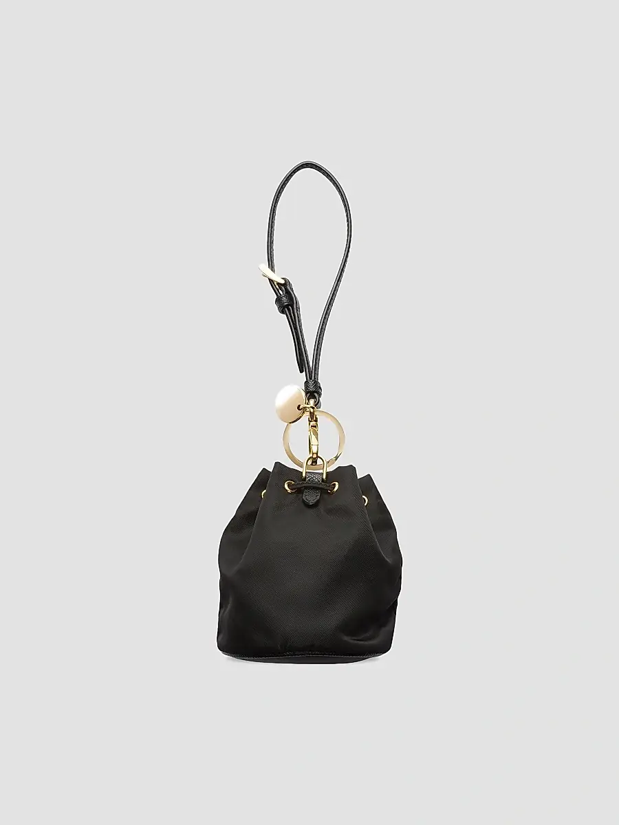 Prada Women's Re-Edition 1978 Re-Nylon Mini Pouch - Black | Thumbnail 3 Prada Women's Re-Edition 1978 Re-Nylon Mini Pouch - Black | Thumbnail 3